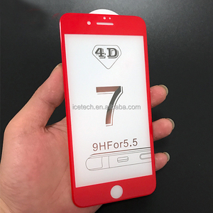 5D pleine Couverture en verre trempé protecteur d'écran pour <span class=keywords><strong>iPhone</strong></span> 7 8 8 <span class=keywords><strong>PLUS</strong></span> film protecteur - Product Image 3