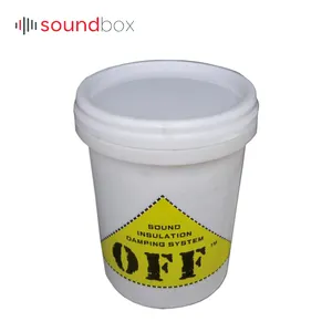 Vibration damping absorber noise reduction sound insulation paint