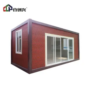 Low Cost Price 20Ft Prefab Storage Containers Houses Factory Supply Fast Build Light Steel Prefabricated Container Home