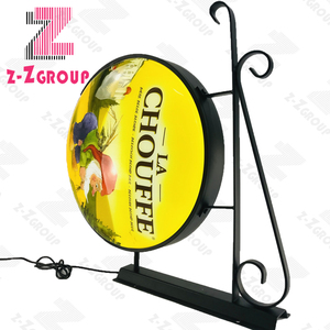 Customized Shape Vacuum Foaming Taxi Top Light Box Led Signage