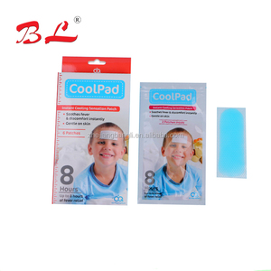 아기용 의료용 접착식 부직포 CE 인증 발열 냉각 젤 패치 (봉합 재료 포함, 열 완화용) - Product Image 5