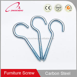 <span class=keywords><strong>Vis</strong></span> à œil ouvert nickelé personnalisée crochets de <span class=keywords><strong>vis</strong></span> décoratifs en <span class=keywords><strong>bois</strong></span> - Product Image 2