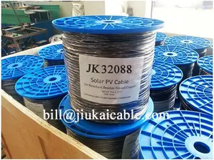 resistencia a rayos uv libre de halógenos cable solar fábrica 6 mm2 con alta calidad y precio competitivo del fabricante