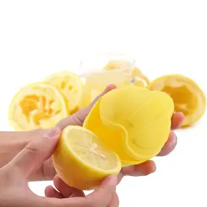 Food Grade Silicone Lemon Squeezer,Manual Silicone Fruit Orange Juicer