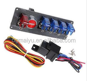 Nút Ấn Chuyển Đổi Bảng Chuyển Đổi Động Cơ Khởi Động Động Cơ Xe Đua 12V - Product Image 2