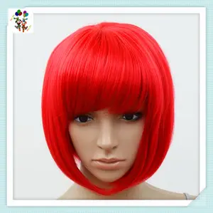High Temperature Fibres Colors Bob Synthetic Cosplay Wigs HPC-2523