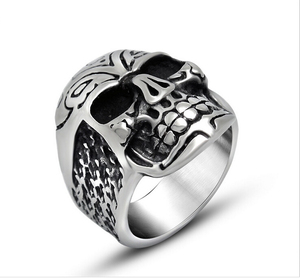 Best Selling Fashion Cool Skull Stainless Steel <strong>Men</strong> <strong>Thumb</strong> <strong>Ring</strong> - Product Image 1