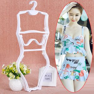 Présentoir/<span class=keywords><strong>Cintre</strong></span> <span class=keywords><strong>Pratique</strong></span> en Plastique Blanc pour Maillots de Bain - Product Image 2