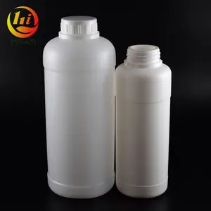 Bouteille en plastique HDPE 1000 ml, bouteille de pesticide 1 l, de 1000 ml, bouteille de 1 litre