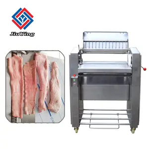 Best quality electric automatic stainless steel pig pork skin peeling removal machine