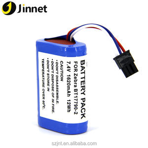 用于 Zebra MZ220 MZ320 BT17790-1 AK18353-1 的可充电打印机电池 BT17790-2 - Product Image 2