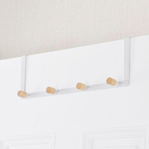 Porte-manteau unique en métal avec revêtement blanc fabriqué à Taïwan - Product Image 3