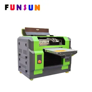 Funsunjet FORMATO A3 stampante testa DX5 oro foil macchina da stampa UV
