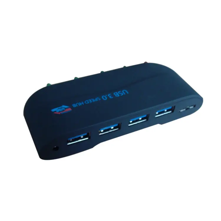 Süper hızlı 4 port yüksek hızlı usb por hub powered usb 3.0 hub