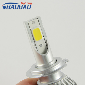 Venta de la fábrica directamente bulbo auto C6 36 w 3800 lumen coche LED faro LED iluminación 6500 K blanco LED H4 FARO - Product Image 4