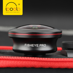 Lente PRO Super Fisheye de 210 Grados y 10 mm con Clip para Cámara Dual IBOOLO - Product Image 5