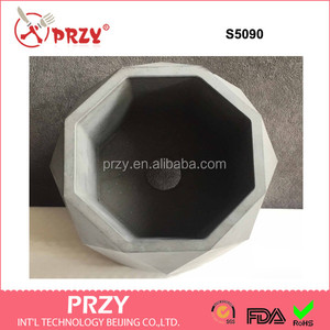 Przy 2018 nueva jardinera de hormigón del molde de silicona 3d cemento <span class=keywords><strong>macetas</strong></span> decoración molde venta al por mayor - Product Image 1
