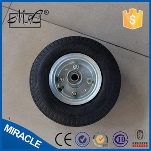 Fabriqué en CHINE 8 pouces petit <span class=keywords><strong>gonflable</strong></span> chariot <span class=keywords><strong>roue</strong></span> en caoutchouc <span class=keywords><strong>brouette</strong></span> <span class=keywords><strong>roue</strong></span> 2.50-4 - Product Image 4
