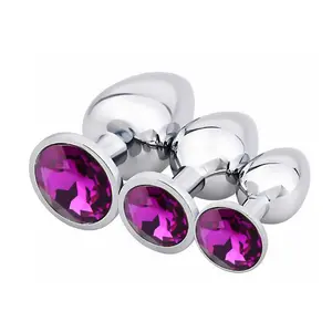 3 stks Beginners Sieraden Anale Buttplug Speelgoed Voor Koppels