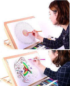 A2 Adjustable Wooden <strong>Easel</strong> Stand Wood <strong>Desktop</strong> Table <strong>Easel</strong> for Art - Product Image 6