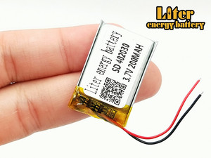 Minicell lithium rechargeable <span class=keywords><strong>3</strong></span>,7 v, ion lipo battery 302030 120 mAh for personal stereo - Product Image 3