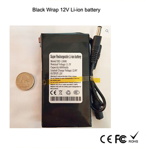 Originele Li-Ion Polymeer Batterij 12V Oplaadbare In Black Wrap <span class=keywords><strong>3000Mah</strong></span> Fabriek Groothandel - Product Image 3