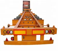 40FT Vervoer Cargo Heavy Truck Skelet Container Oplegger Voor Sales 30ft Container Chassis