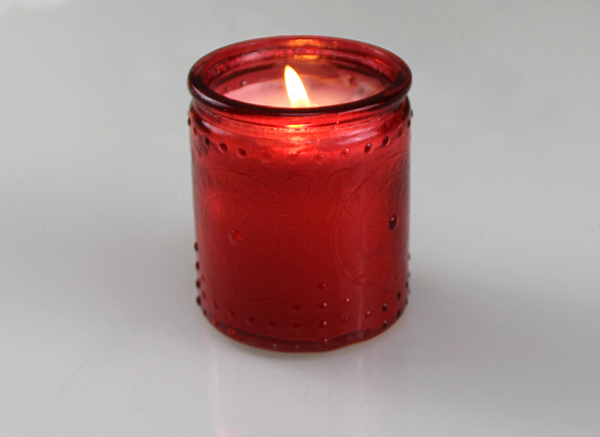 Luxury Glass Candle Jars For Candle Making Candle Container With Lid