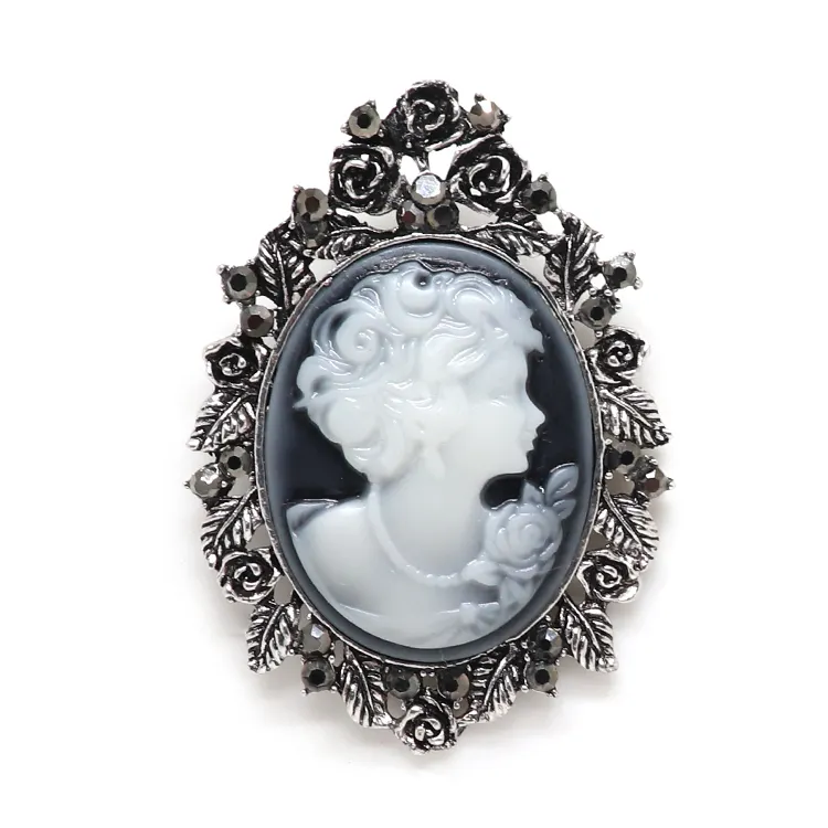 Cheap Rhinestone Brooches Vintage Brooches And Pins Butterfly Cameo Brooches for Dresses