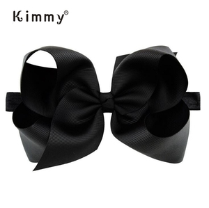 Diadema con Lazo Rosa Claro Estilo Dulce KIMMY para Bebés Recién Nacidos, Tamaño del Lazo 4.3 Pulgadas - Product Image 3
