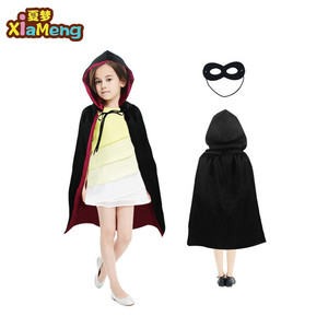 Especial ODM carnaval superhero decoraciones del partido favorito traje de doble cara color capes máscaras para niños - Product Image 3