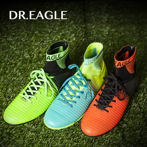 DR.EAGLE Drop Ship Sepatu Sepak Bola Pria, Sneaker Futsal Sepatu Bot Dalam Ruangan untuk Pria
