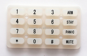 Cao Su <span class=keywords><strong>Silicone</strong></span> Dẫn Điện 4*4 Bàn Phím Bố Trí 16 Phím - Product Image 5