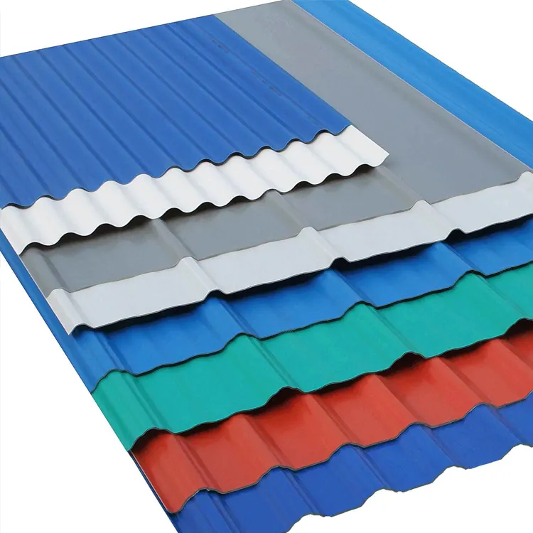 Mejores Precios 0,7mm corrugado grueso placa galvanizado bobina de aluminio laminado en frío Zinc chapa de acero para techos
