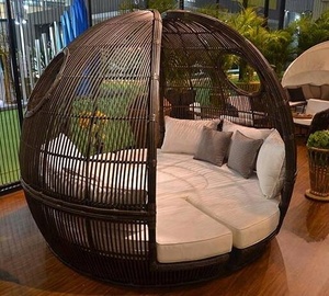 Freizeit outdoor <span class=keywords><strong>rattan</strong></span> doppel sonne bett <span class=keywords><strong>rattan</strong></span> wicker chaise <span class=keywords><strong>lounge</strong></span>