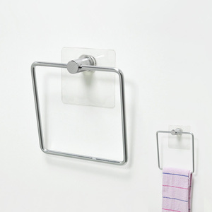 Anillo de toalla de baño adhesivo extraíble de alambre - Product Image 2