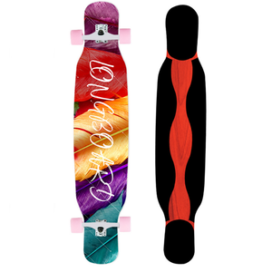 Niño completo largo de madera de <span class=keywords><strong>arce</strong></span> <span class=keywords><strong>canadiense</strong></span> de madera de Skateboard - Product Image 6