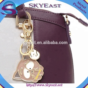 Nuevos llaveros de metal esmaltado de alto brillo de moda Etiquetas de llavero con estilo - Product Image 2