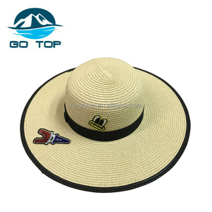 Al por mayor sombreros de paja de papel para <span class=keywords><strong>el</strong></span> sol señora Custom español sombrero de paja - Product Image 5