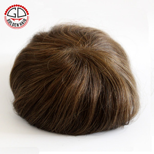 6a Grade cheveux courts homme toupet, <span class=keywords><strong>perruque</strong></span> de cheveux humains pour hommes, <span class=keywords><strong>perruque</strong></span> <span class=keywords><strong>chauve</strong></span> pour hommes - Product Image 5