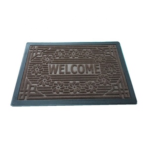 Pas cher en <span class=keywords><strong>caoutchouc</strong></span> <span class=keywords><strong>paillasson</strong></span> Licences Intérieur tapis de sol <span class=keywords><strong>Extérieur</strong></span> Logo Personnalisé tapis de pieds tapis de porte - Product Image 3