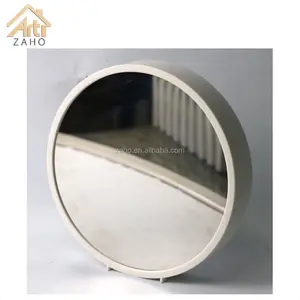 Nouveau design 3D effet tunnel plusieurs logo d'impression d'écran en soie en gros de forme ronde en plastique cadre miroir boîte à lumière LED