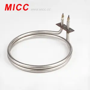 MICC China fornecedor circular à prova de corrosão ss304 elétrica tubular aquecedor elemento de aquecimento para venda