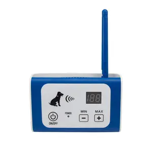 2021 Wellturn Build In Battery Rechargeable Wireless Portable Dog Fence Pet Training Products Electronic Boundary Control Collar