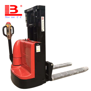 Electric Stacker 1200kg 1000kg 1ton 1.2ton Powered Pallet lifter DC MOTOR Electromagnetic Brake 60*170*1150 1000/1500 Kg 600mm