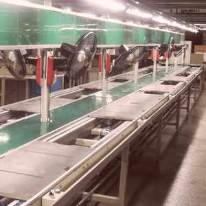 Electric Esd <strong>Hair</strong> <strong>Dryer</strong> Mobile Phone Assembly Line Working Tables Conveyor Belt