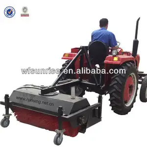 European hot selling RXRSS-120 tractor mounted hydraulic road sweeper