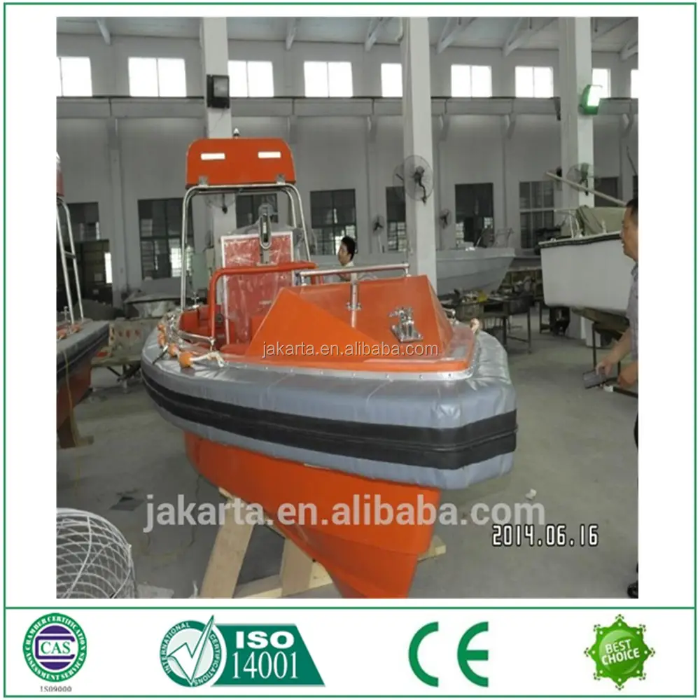 Gl cerification bote salva-vidas de aço de vidro Material preço da China fornecedores