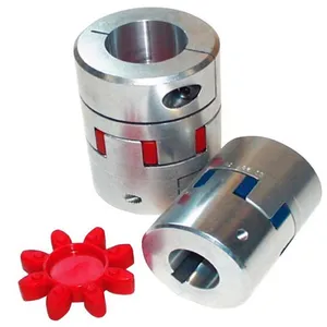 Elastomeric coupling for rotating shafts