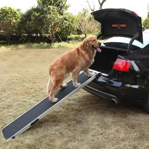 Rampa de aluminio <span class=keywords><strong>para</strong></span> mascotas, escalones <span class=keywords><strong>para</strong></span> coche y perro - Product Image 2